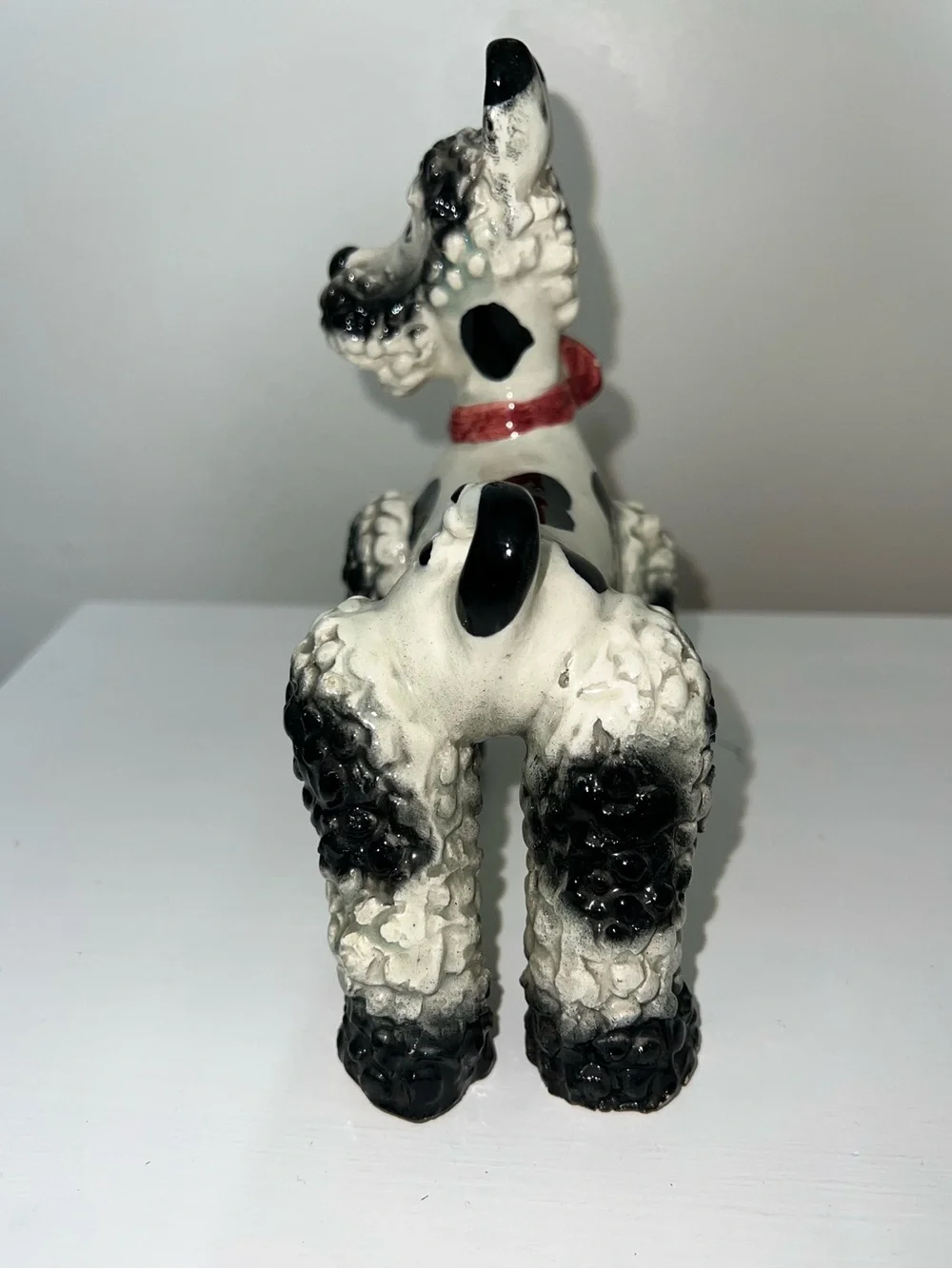 Staffordshire dog ceramic figurine made in Italy
